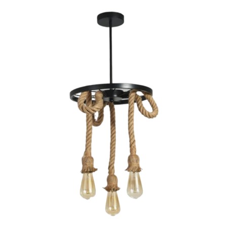 Lustra roata 3 brate sfoara metal [1]