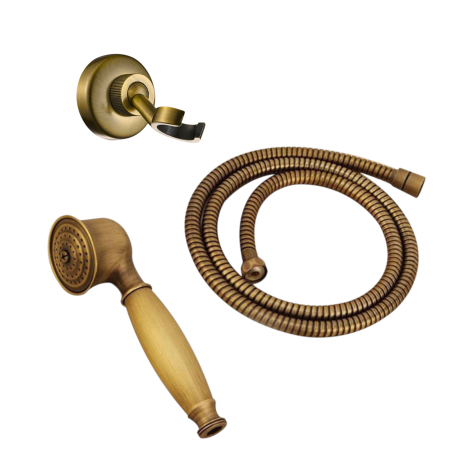 Set dus complet echipat - Set dus ANTICHIZAT cu furtun suport si para retro