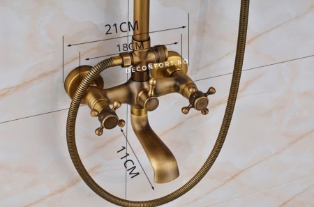 Panou dus bronz Kamas retro trei functii [4]