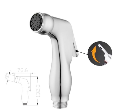 Para dus cromata cu functie oprire jet [2]