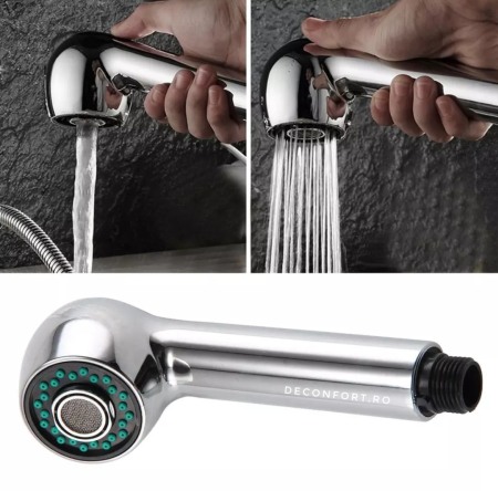 Para dus extractabil pentru bateriile salon sau bucatarie cu doua jeturi apa [1]