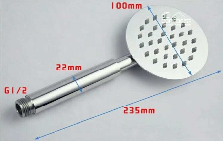 Para dus inox periat aspect slim duze silicon rotunda metalica [3]