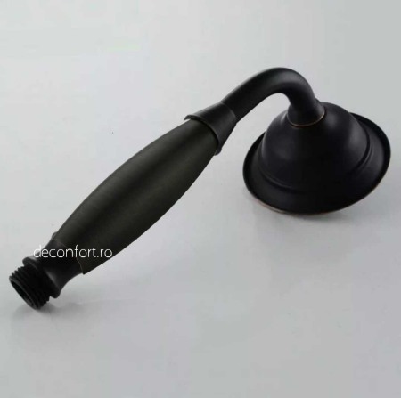 Para dus negru antichizat retro duze silicon anticalcar [2]