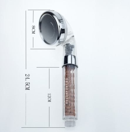 Para dus tonifiant SPA granule turmalina jet fin apa microperforatii [3]