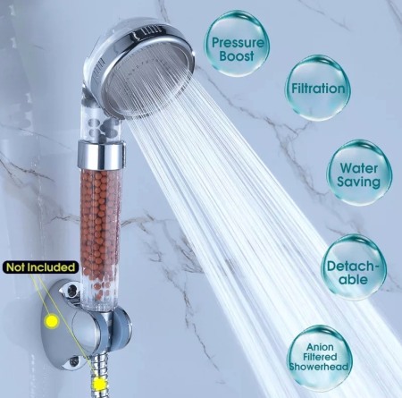 Para dus tonifiant SPA granule turmalina jet fin apa microperforatii [1]