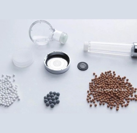 Para dus tonifiant SPA granule turmalina jet fin apa microperforatii [2]