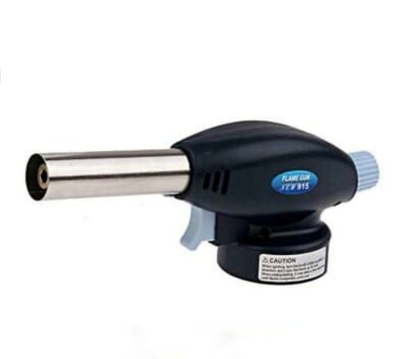Accesorii camping gaz - Pistol gaz ceramic aprindere piezo FLAME albastru