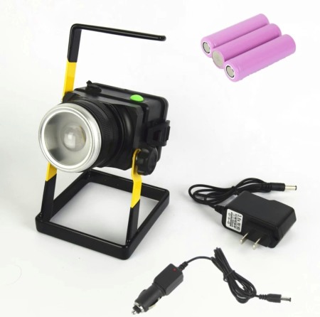 Proiector led portabil 30w lumina intensa carcasa aluminiu [2]