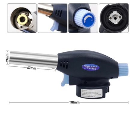 Set spray butan cu arzator multifunctional [4]