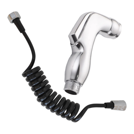 Set bideu para dus furtun spiralat negru