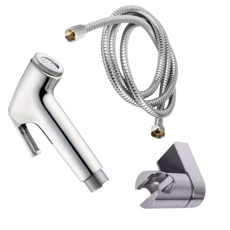 Set dus complet echipat - Set dus 3 piese furtun metalic