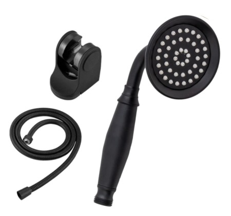 Set dus negru para retro furtun alama suport [1]