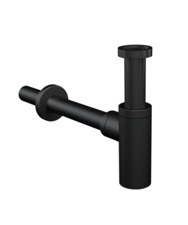 Sifon scurgere lavoar metalic negru DN32 [2]