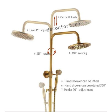 Sistem dus trei functii antichizat retro Lucia [2]