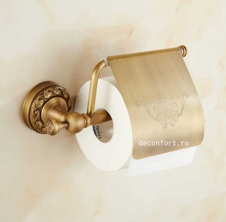 Suport hartie igienica Prato rola mica prindere perete aspect retro alama