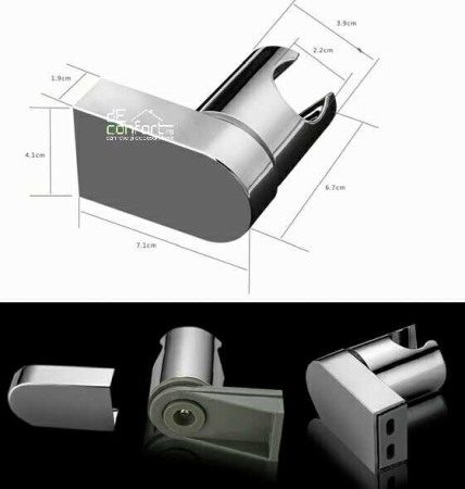 Suport para dus reglabil aspect cromat [1]