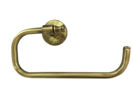 Accesorii baie cromate - Suport prosop bronz antichizat retro Roma