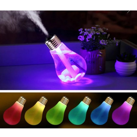 Umidificator difuzor uleiuri aromate bec lumina led Bulb [3]