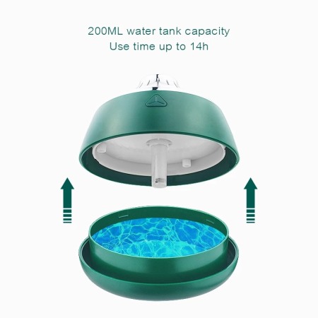 Umidificator uleiuri esențiale aromaterapie Lava Green [2]