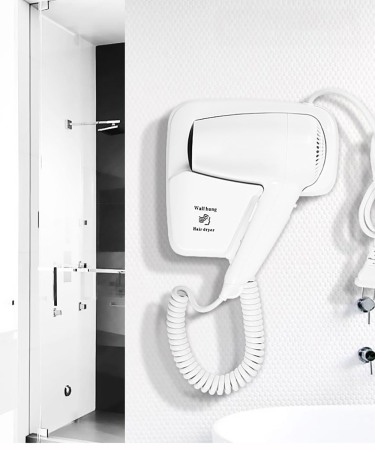 Uscator par hotelier 1600w montare perete/sertar din baie [3]