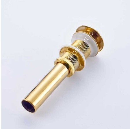 Ventil auriu scurgere chiuveta GOLD dop mare [3]
