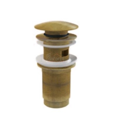 Ventil bronz ANTIC evacuare lavoar quick-clack