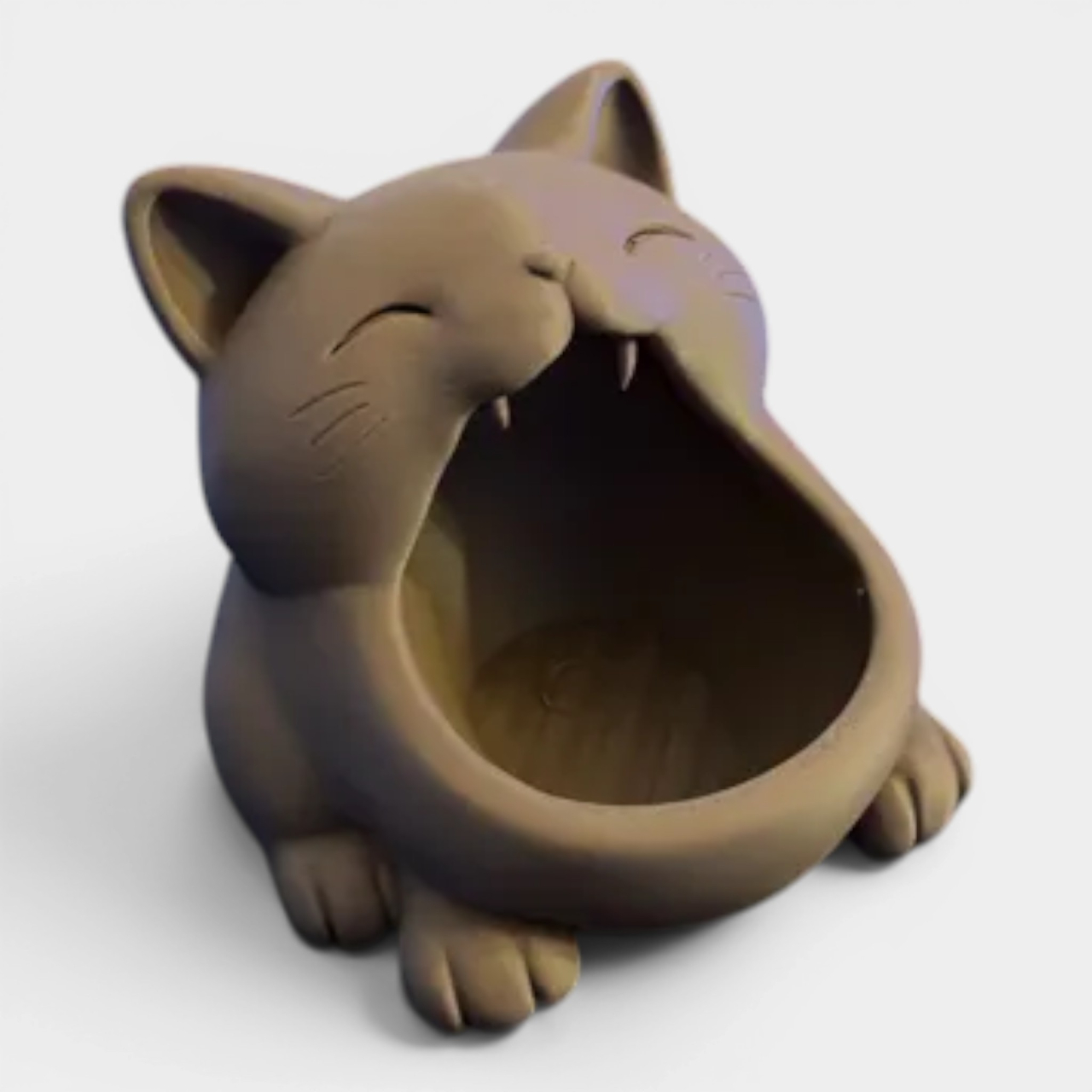Bol Organizator „Yawning Cat” – Eleganță și Funcționalitate Jucăușă [2]
