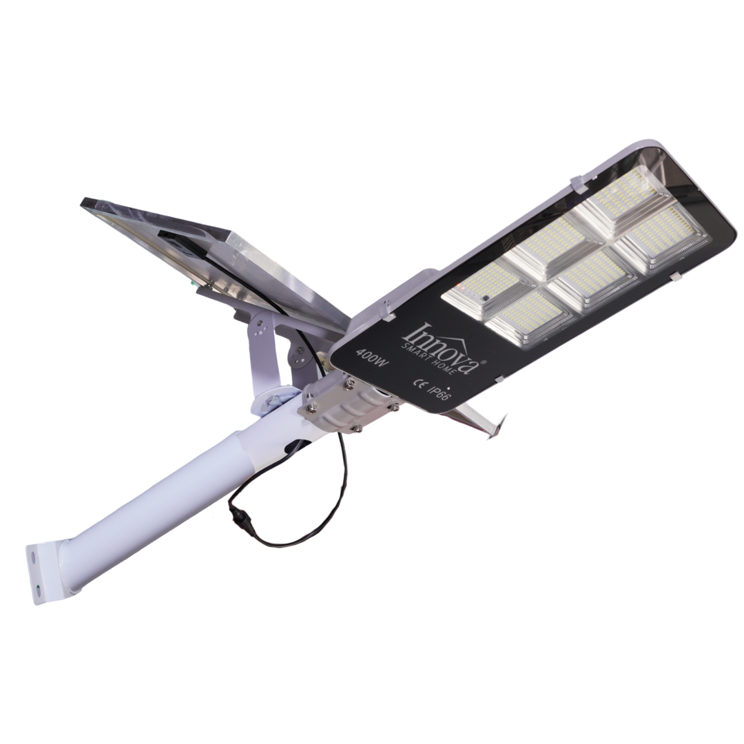 Lampa solara INNOVA 400W cu senzor lumina si panou [10]