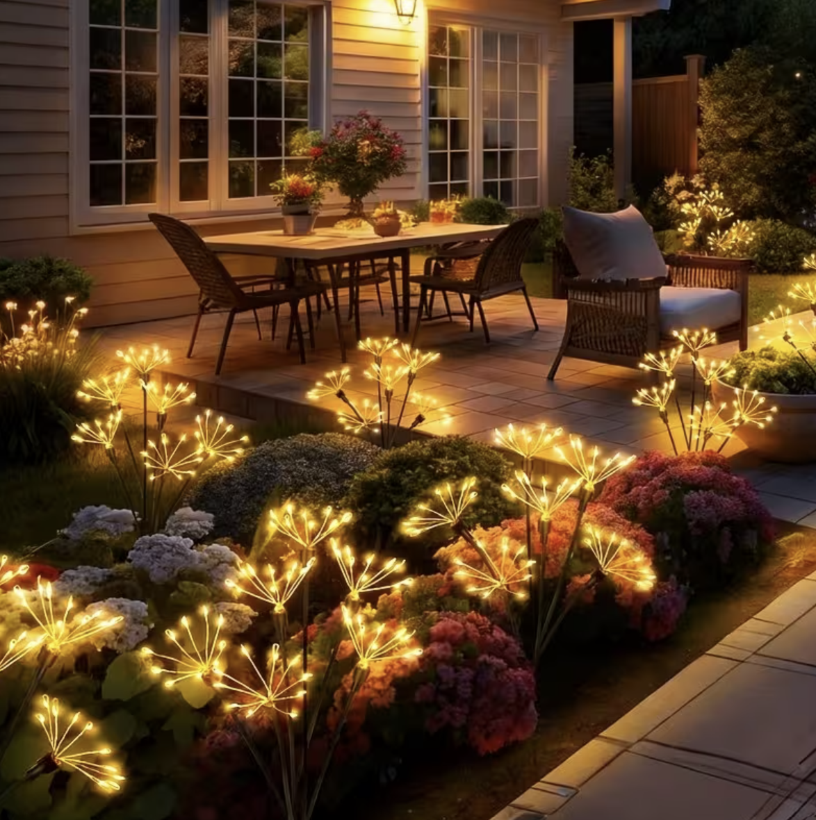 Pachete Promotionale - Set 2 Lampi Solare Decorative Tip Papadie, 72 cm, 120 LED-uri, 8 Moduri