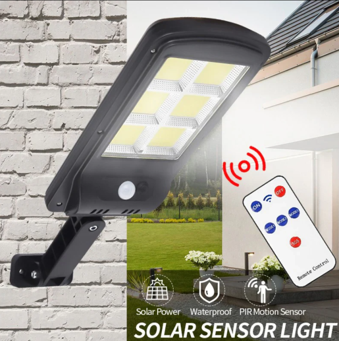 Set 5 Lampi cu Incarcare Solara prin Inductie 160 LED-uri COB, telecomanda [3]