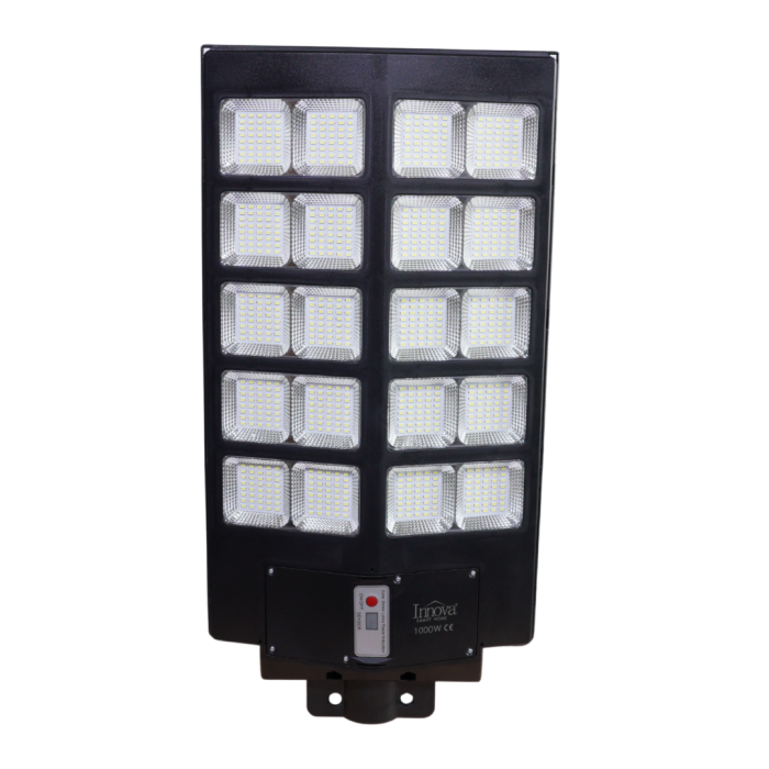 Lampa Solara Stradala Helio PRO Innova 1000W - LED 80 000 lm, Senzor Miscare, Senzor Lumina IP66, Telecomanda & Suport Prindere + Cadou Surpriza [9]