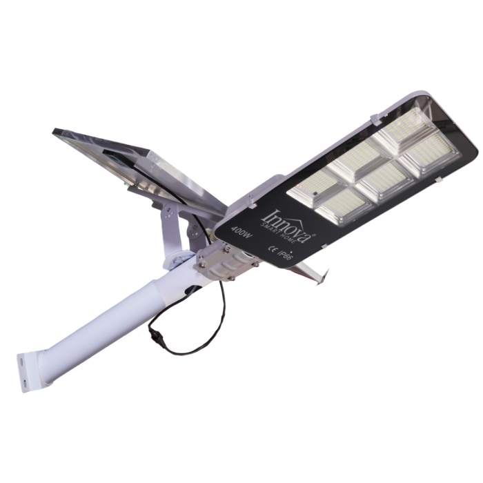 Lampa solara INNOVA 400W cu senzor lumina si panou [10]