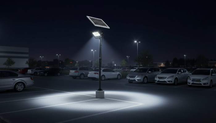 Set 4 x Proiector Solar Innova 100W , IP66 , Indicator Batarie , Telecomanda , 6500k , 3 Ani Garantie [12]