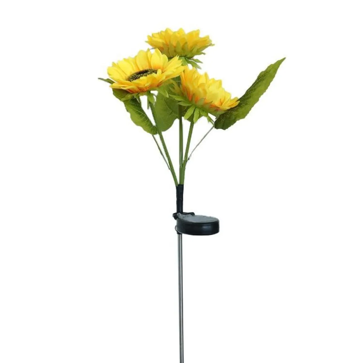Set 2 Lămpi Solare cu 6 Flori LED tip Floarea Soarelui, 70 cm [4]