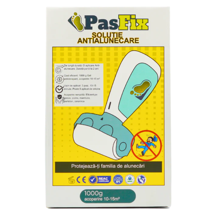 Solutie Antialunecare PasFix 1L - Protecție sigură pentru gresie, piatră și marmură fără rolă aplicatoare [5]