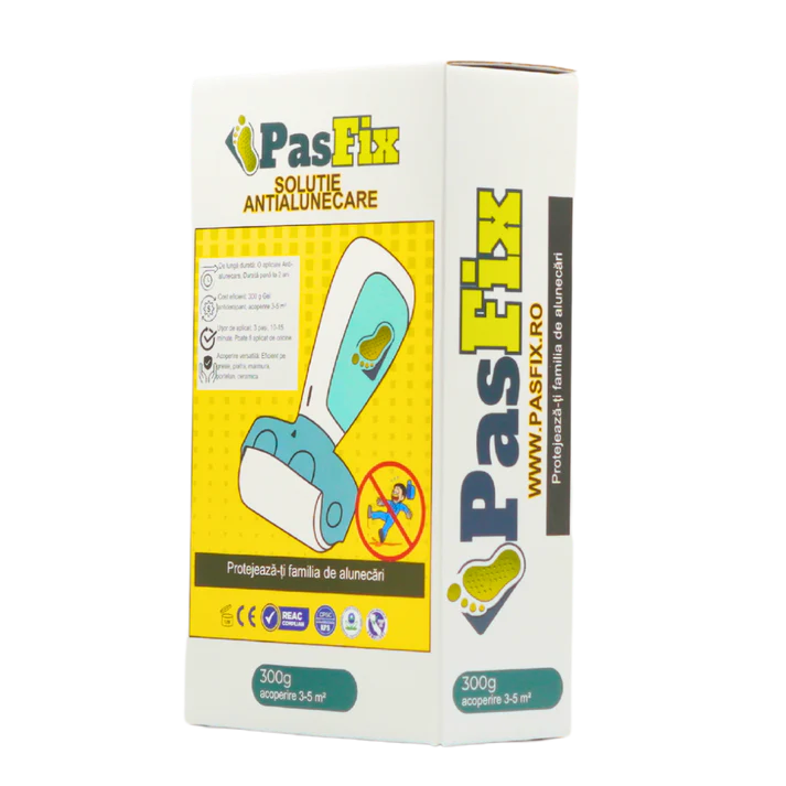 Soluție Antialunecare PasFix 300ml - Protecție sigură pentru gresie, piatră și marmură cu rolă aplicatoare [5]