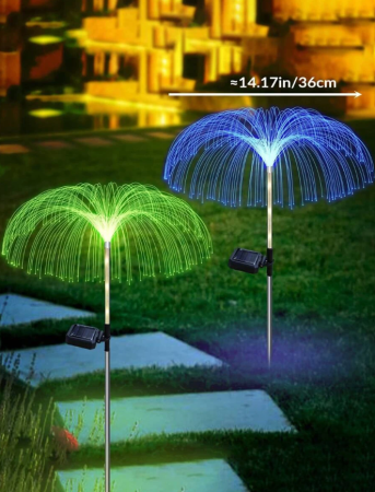 Pachete Promotionale - SET 2 x Lampa Solara Gradina Tip jellyFISH - RGB