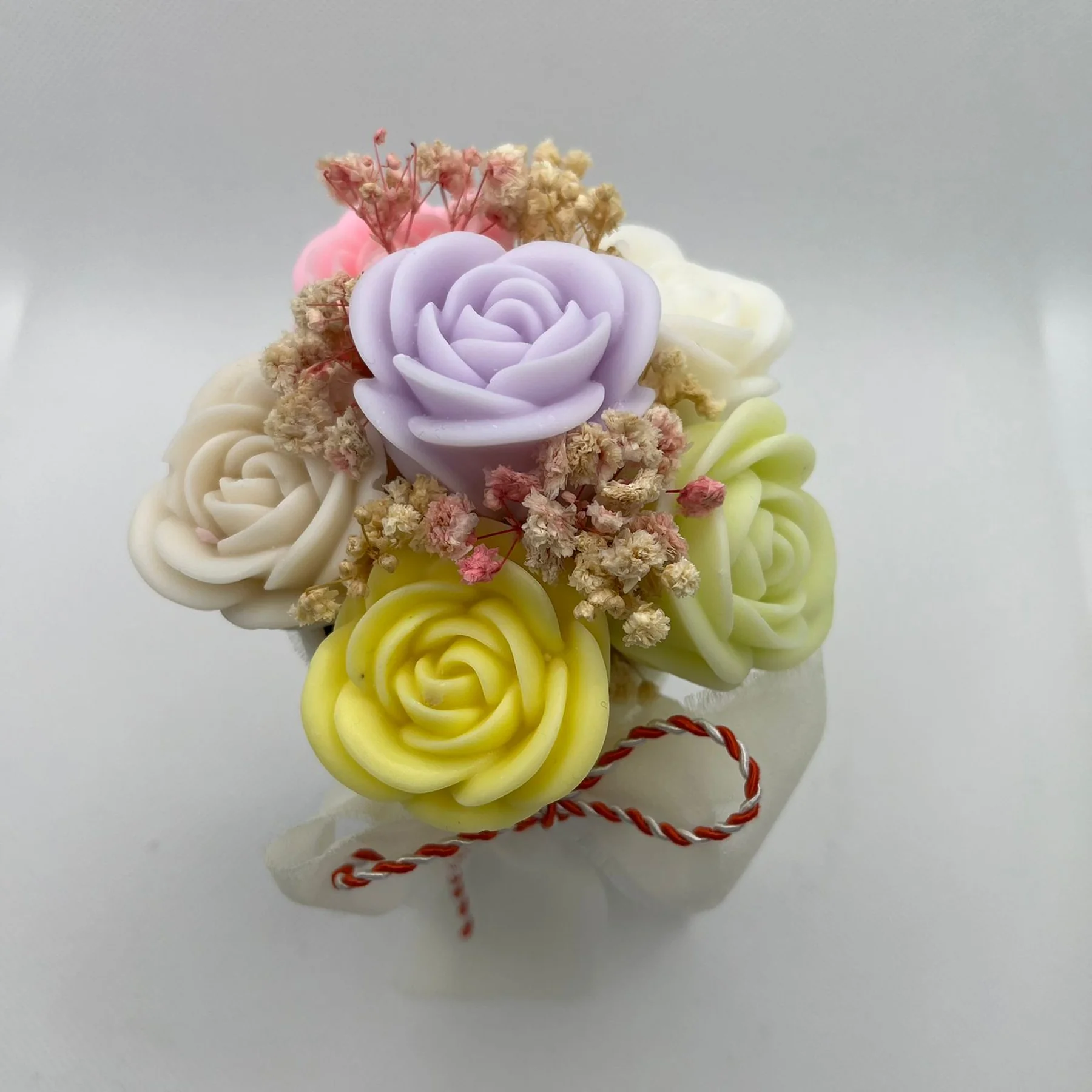 Aranjamente flori din ceara [4]