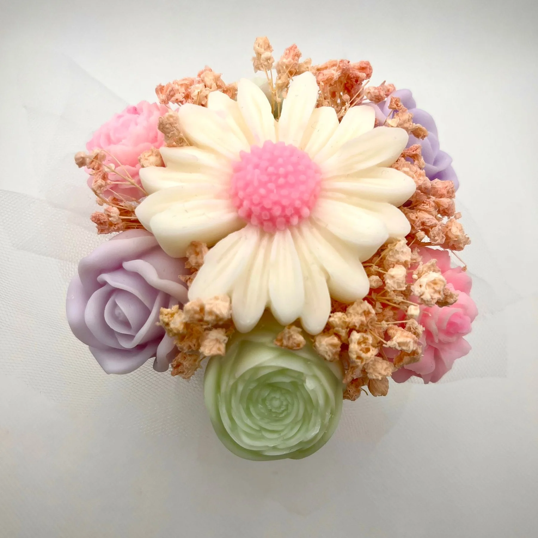 Aranjamente flori din ceara [6]