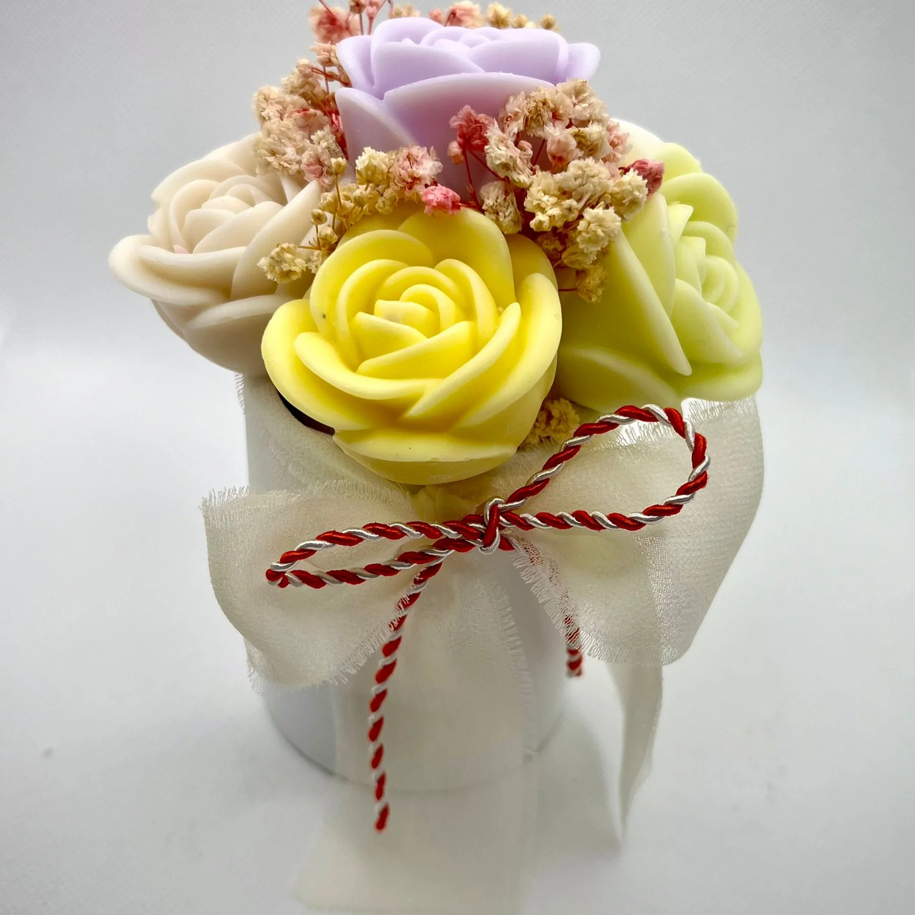 Aranjamente flori din ceara [3]