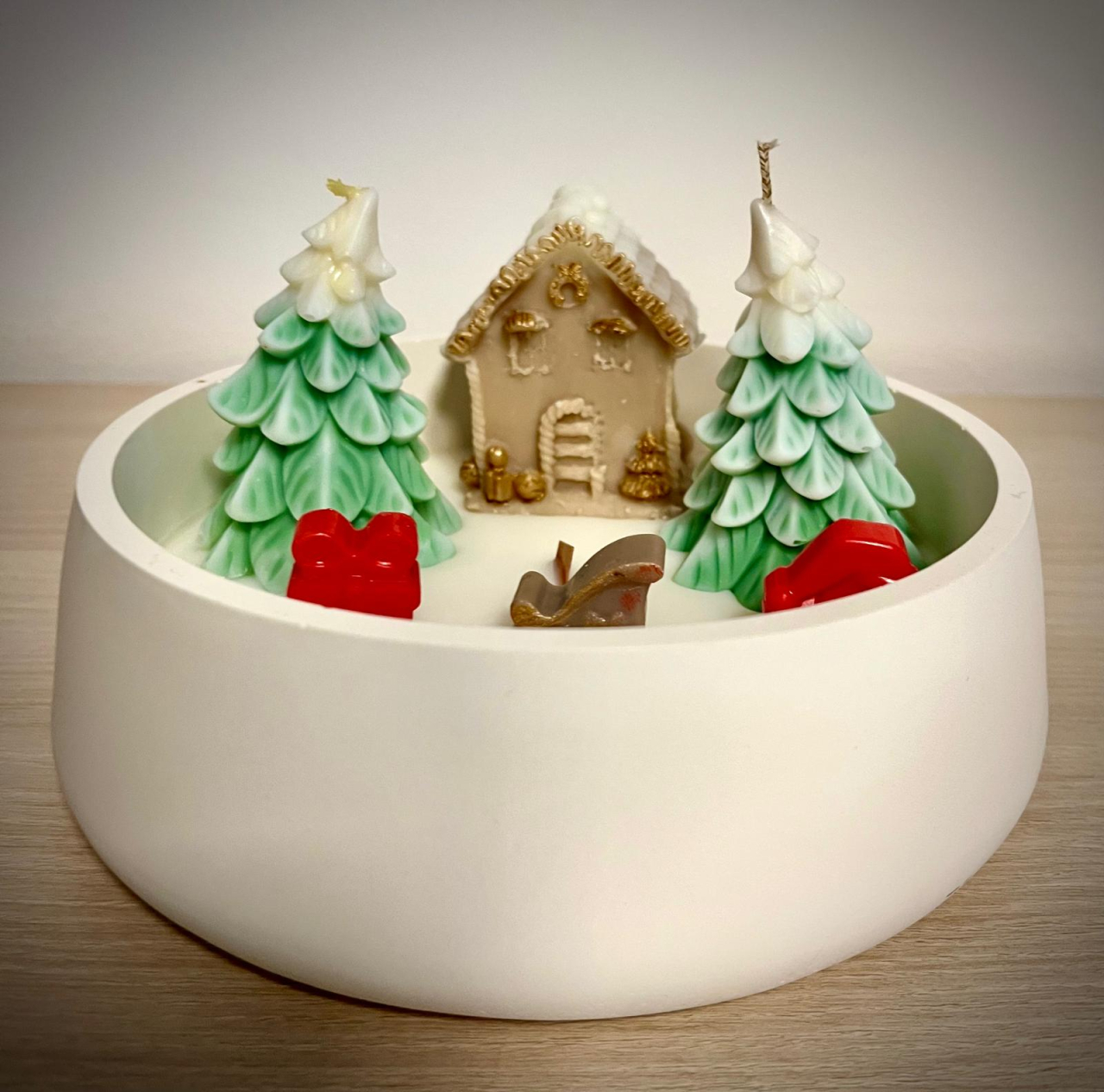 Lumânări Decorative de Crăciun din Ceară Naturală – Decoris [2]