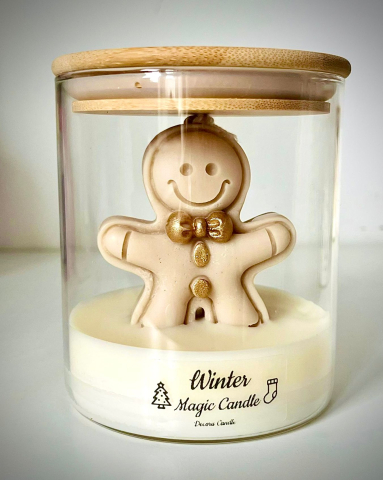 Lumanari tematice - Lumanare parfumata tematica Craciun  -GingerBread