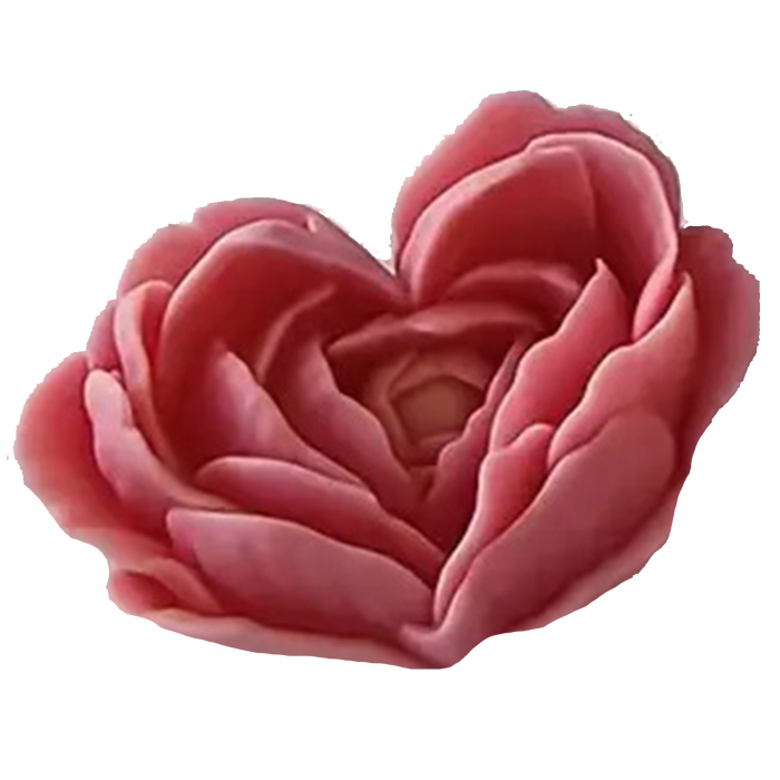 Lumanare decorativa din ceara de soia Floare Inima [3]