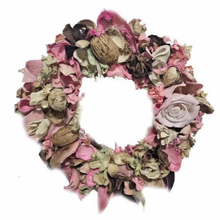 Craciun - Coronita handmade din potpourri