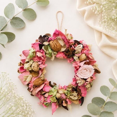 Produse tematice - Coronita handmade din potpourri
