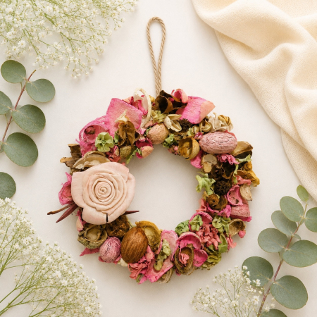 Produse tematice - Coronita Handmade Pink Blossom