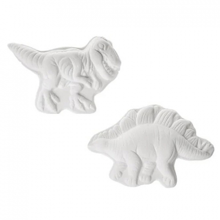 Coltul copiilor - Figurina ipsos Dinozauri - set 2 bucati