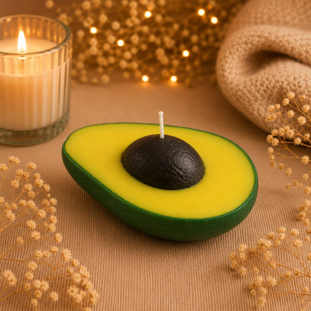 Lumanari decorative din ceara de soia - Lumanare decorativa Avocado