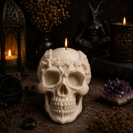 Lumanari decorative din ceara de soia - Lumanare decorativa Craniu
