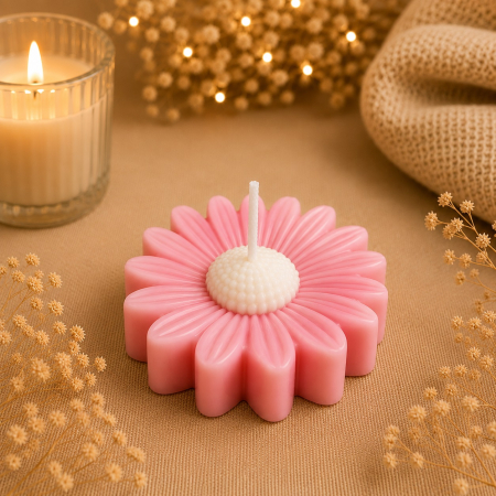 Lumanari decorative Flori - Lumanare decorativa Crizantema